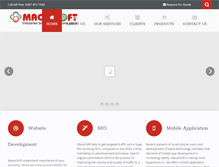 Tablet Screenshot of macersoft.com